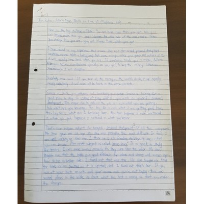 Product picture Learn These Skills jim rohn seminar transcript